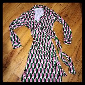 diane von frustenberg dresses. $50 for both.